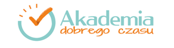Kolorowe logo firmy Akademia dobrego czasu.